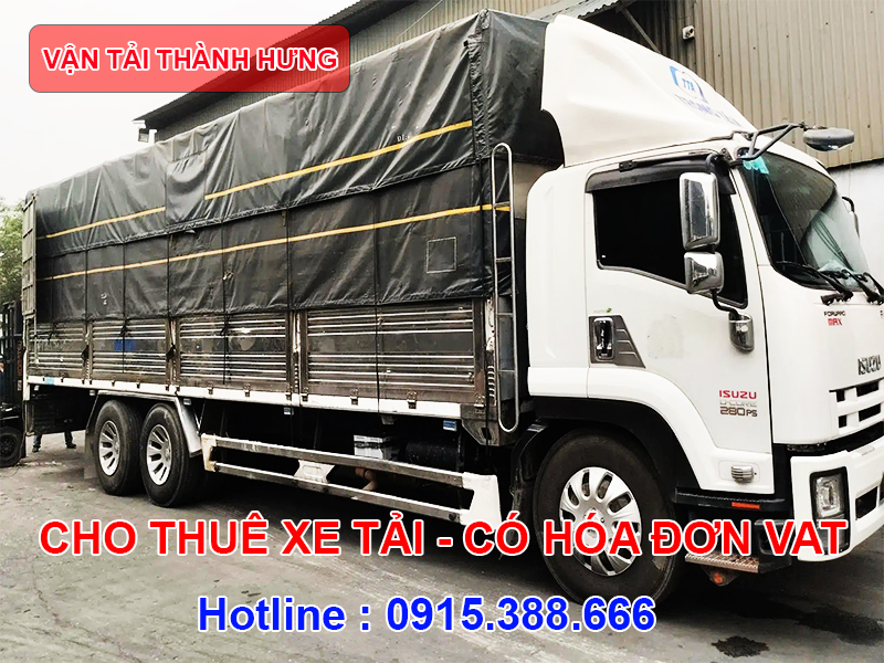 Cho Thuê Xe Tải Thái Nguyên Của Vận Tải Thành Hưng 