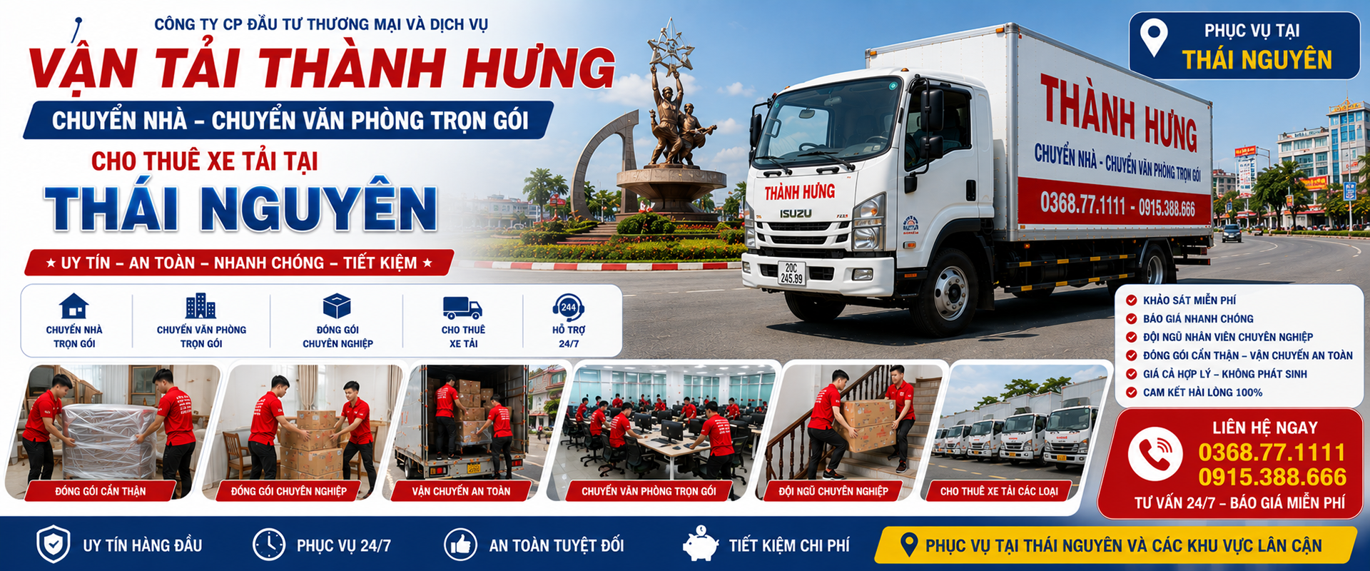 Chuyển Nhà Trọn Gói Thái Nguyên