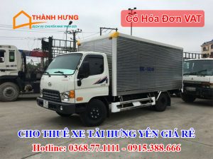 Cho Thuê Xe Tải Hưng Yên Giá Rẻ