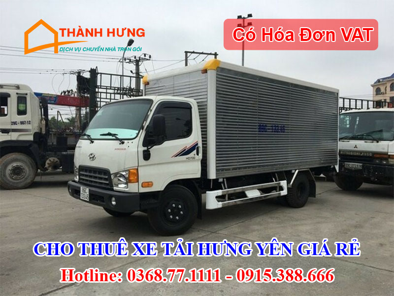 Cho Thuê Xe Tải Hưng Yên Giá Rẻ