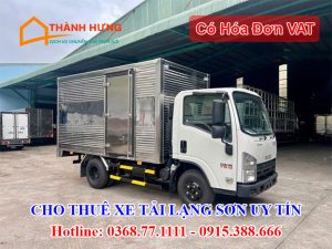 Cho Thuê Xe Tải Lạng Sơn Uy Tín