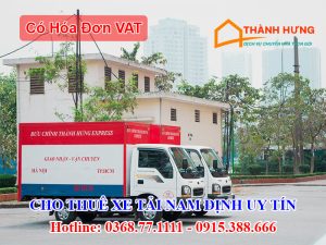 Cho Thuê Xe Tải Nam Định Uy Tín